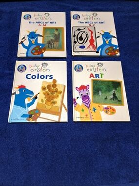 Disney Baby Einstein Board Book Set - The ABCs of Art, Colors, Art